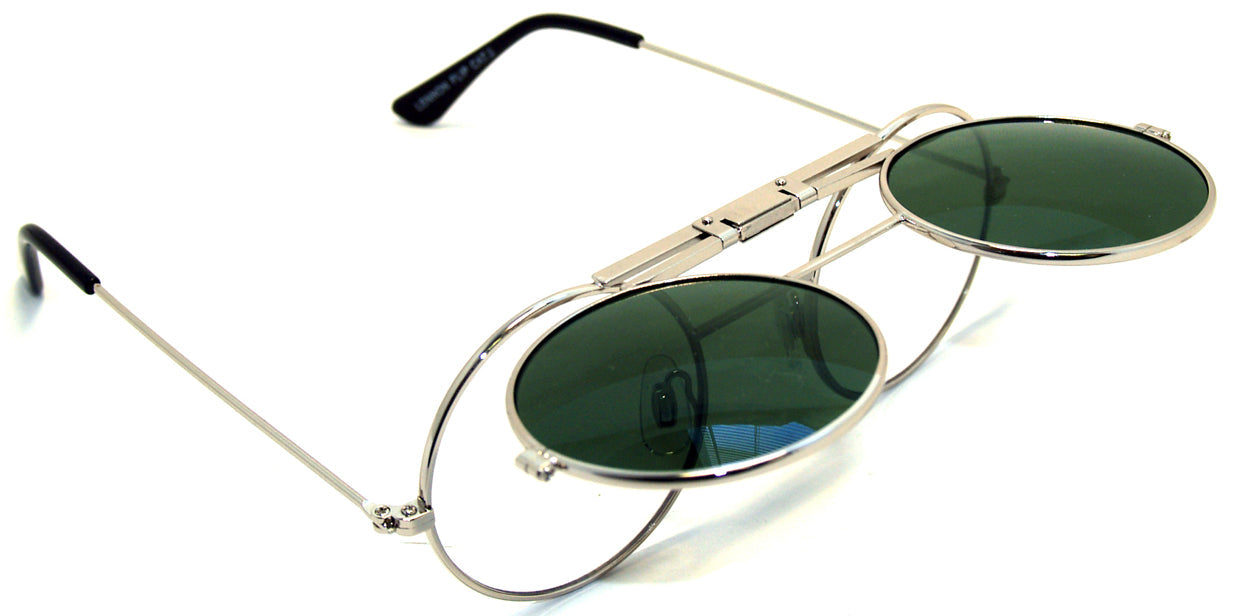 LENNON FLIP UP SILVER / BLACK