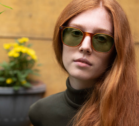 CUT TWENTY-FOUR BRUSHED TORT / GREEN