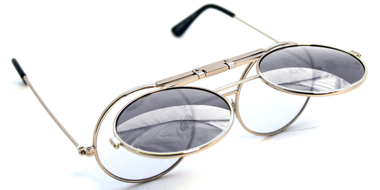 LENNON FLIP UP SILVER / SILVER MIRROR